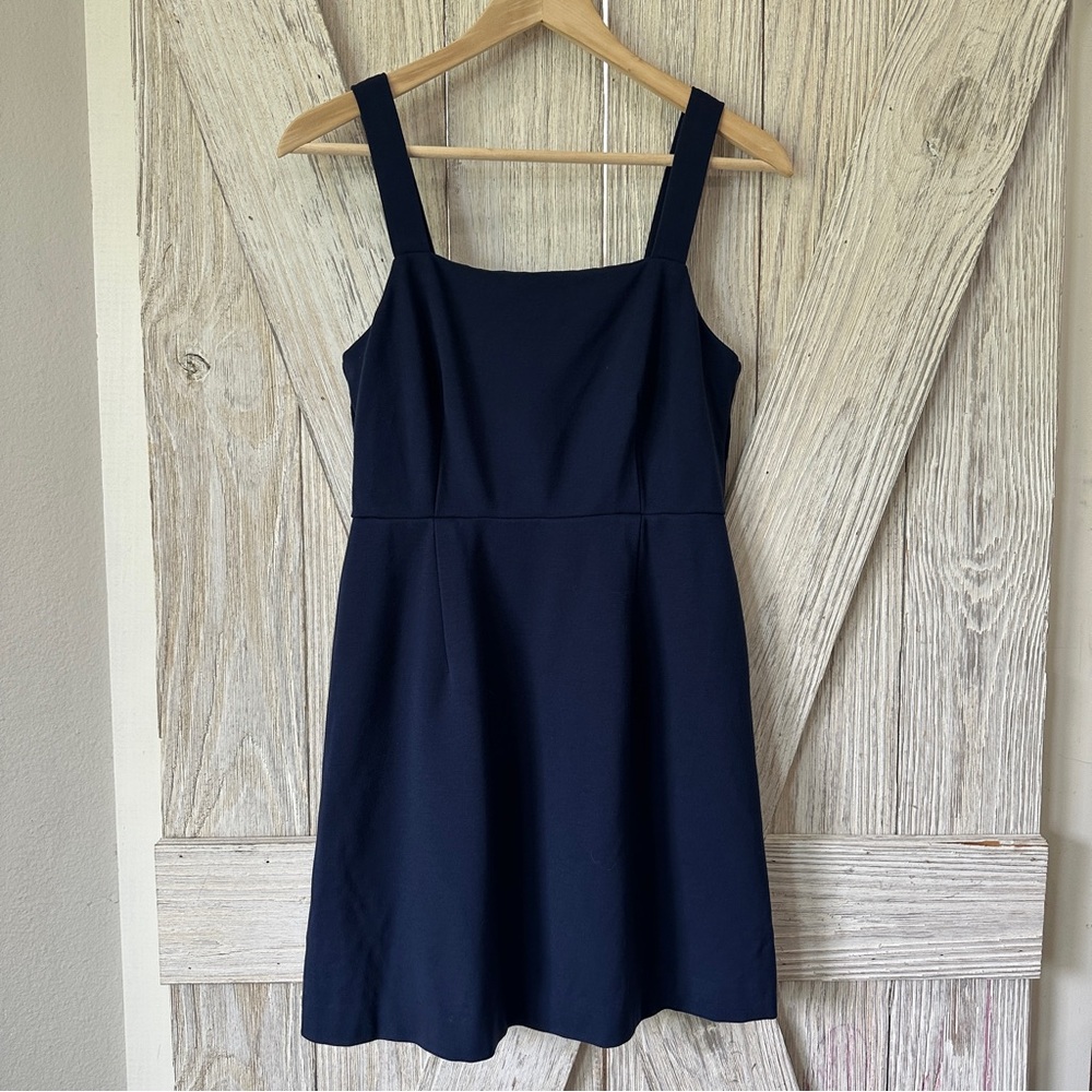 On 34th Navy Blue Dress